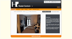 Desktop Screenshot of hostalcentralceuta.com